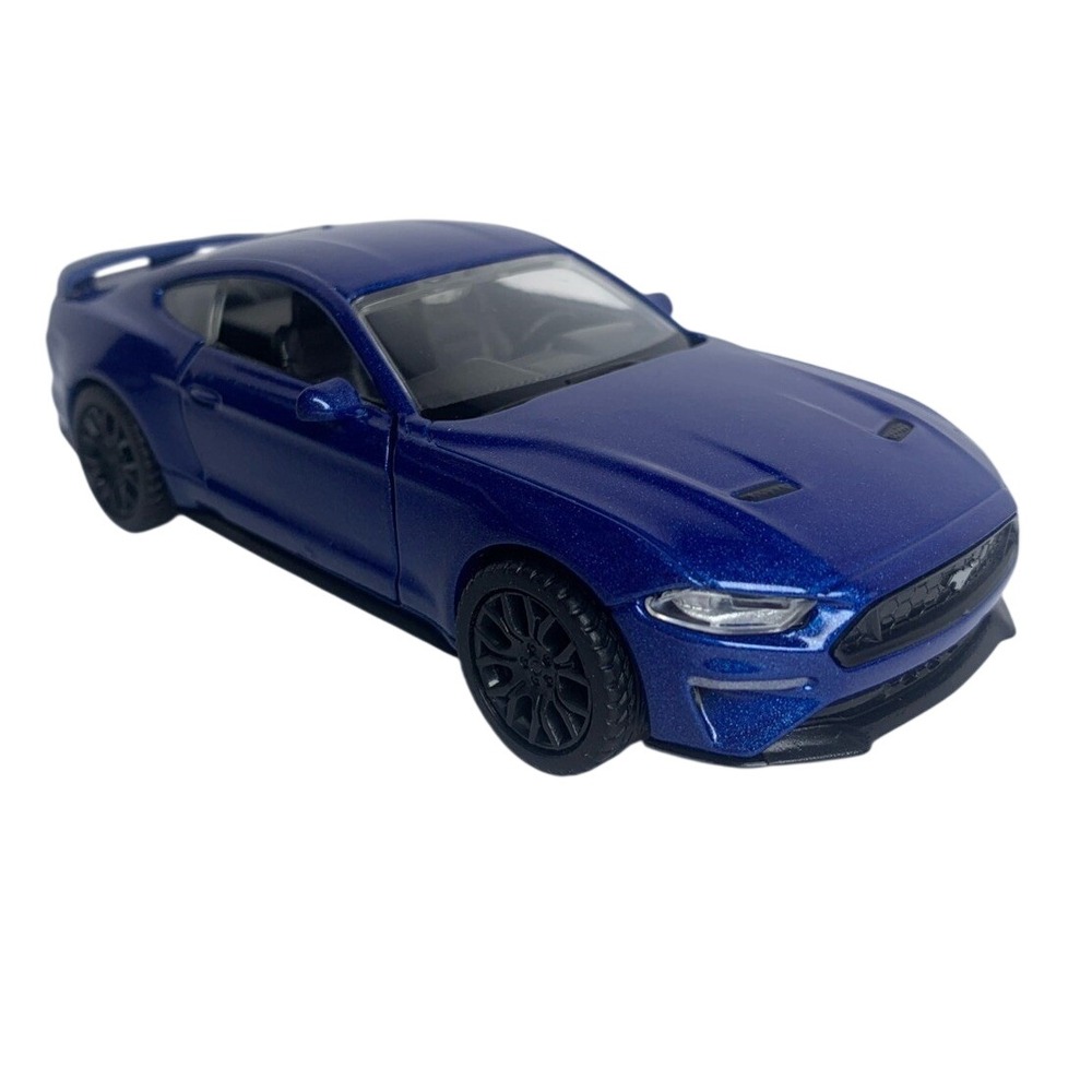 2018 Ford Mustang GT 5.0 Blue 1:24 Diecast Model Car - Motor Max /‎ Showcasts